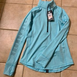 NWT under armour 1/4 zip up jacket